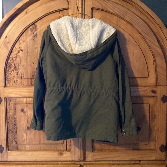 TOPSHOP Sherpa Lined coat - Picture 2 of 2